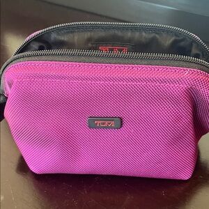 TUMI Fuchsia Travel Pouch